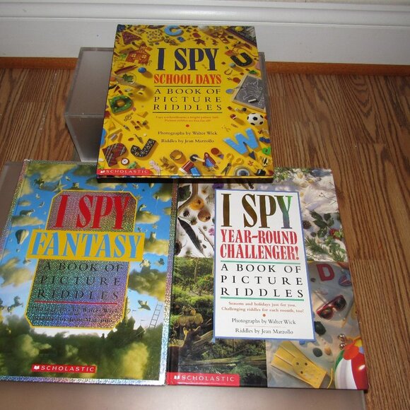 Other - Jean Marzollo I SPY Set of 3 books ~Fantasy +more!